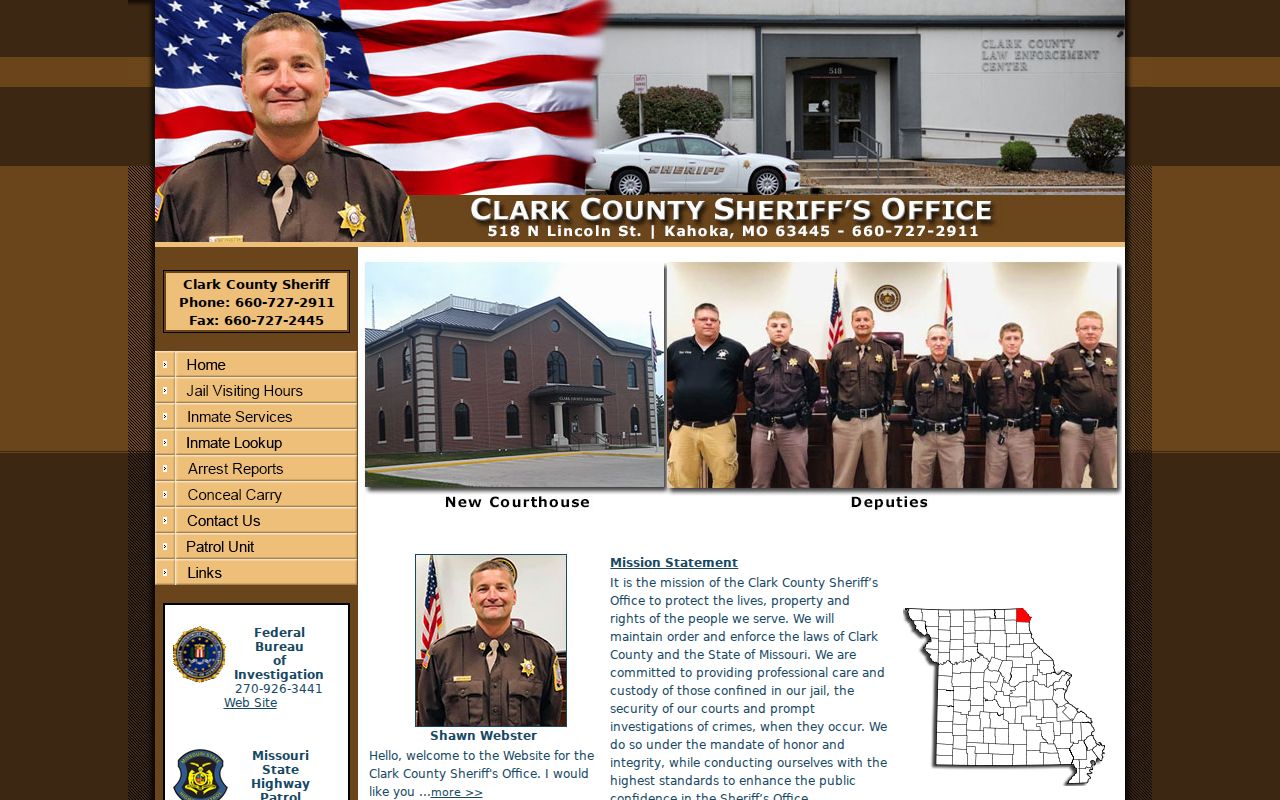 Clark County Sheriff official website