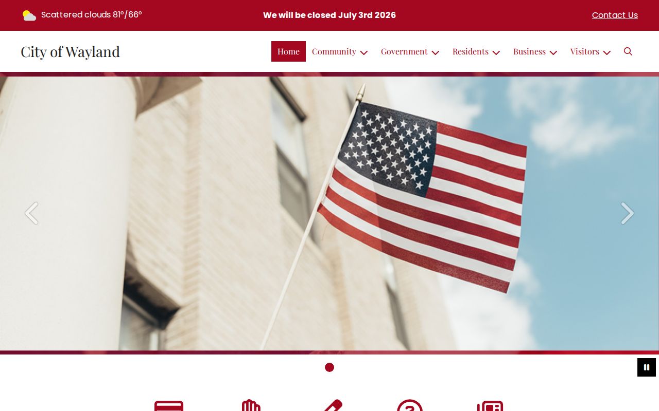 Wayland Missouri official municipal website